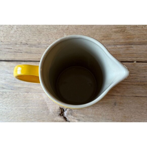 Le Creuset Stoneware 34 oz 1 Liter French Press Nectar Yellow NEW - Picture 6 of 12